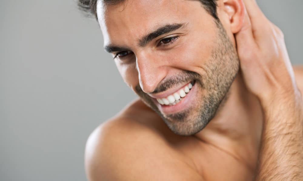 Perfect Nose Job for Man — male model
